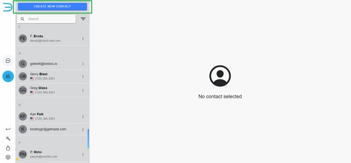 Creating Contacts in P2 Conversations (2)