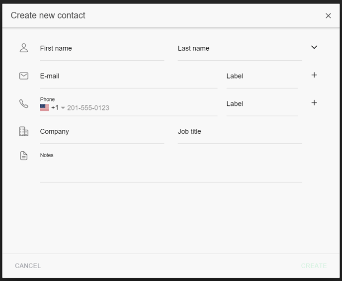 Creating Contacts in P2 Conversations (3)