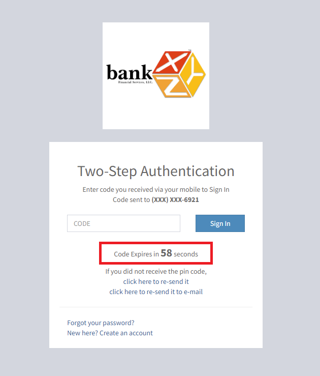 Enable - disable Two Step Auth. (3)