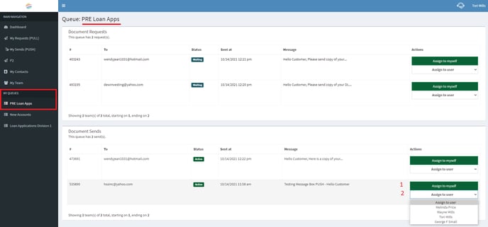 How to VIEW PUSH requests (2)