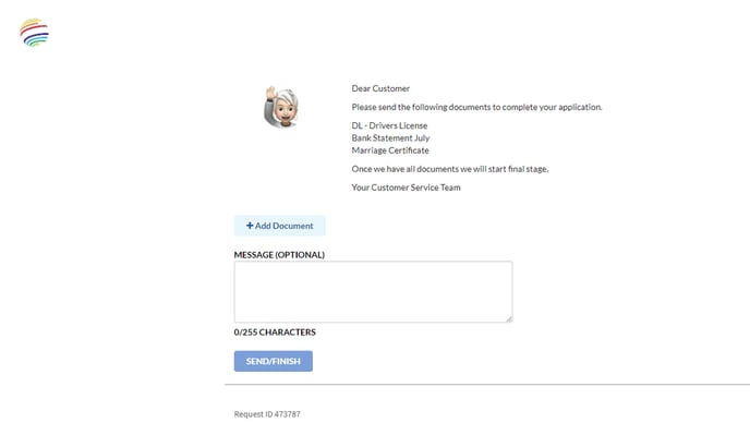 How to add and customize a message to a recipient (4)