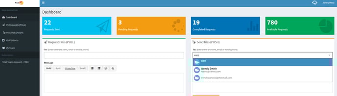 How to send a PUSH request (1)