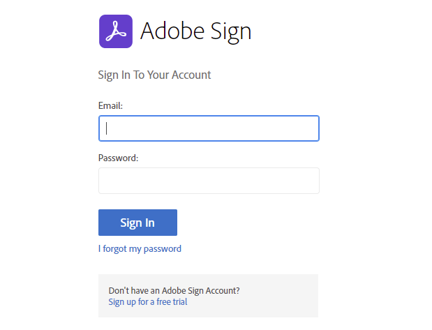 How to set Adobe Sign credentials (3)