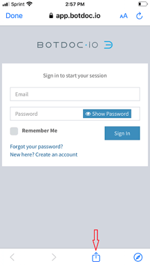Mobile App instructions1