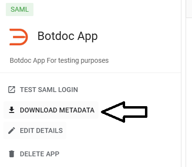 SAML XML Metadata (5)