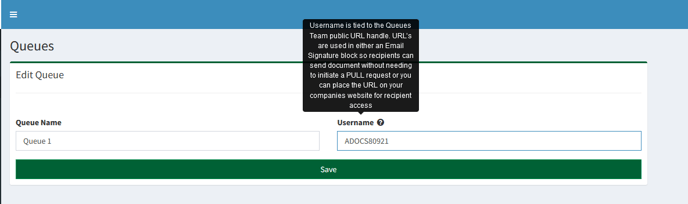 Unique Queue Usernames (1)